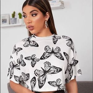 Crop top from SHEIN size XL.